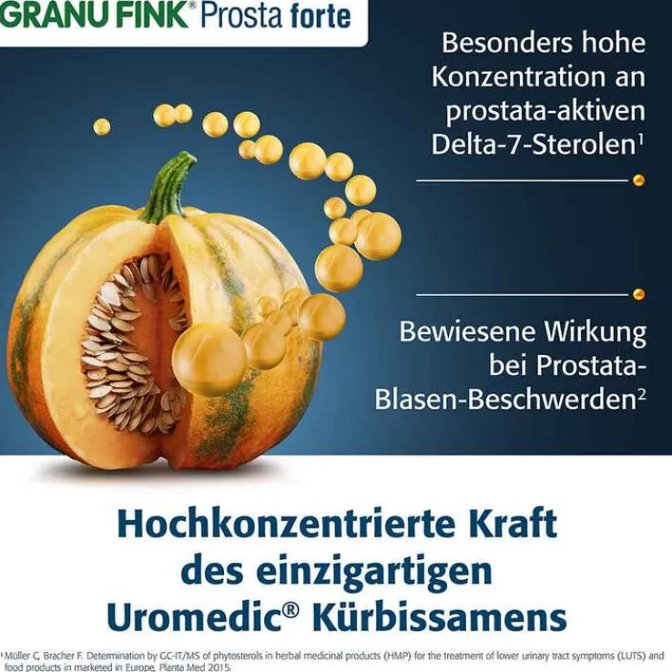 GRANU FINK Prosta forte 500 mg Hartkapseln, 80 St