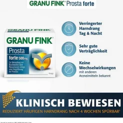 GRANU FINK Prosta forte 500 mg Hartkapseln, 40 St