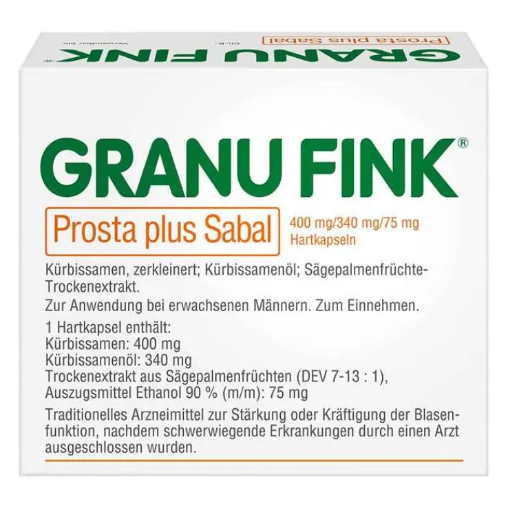 GRANU FINK® Prosta plus Sabal Hartkapseln, 120 St