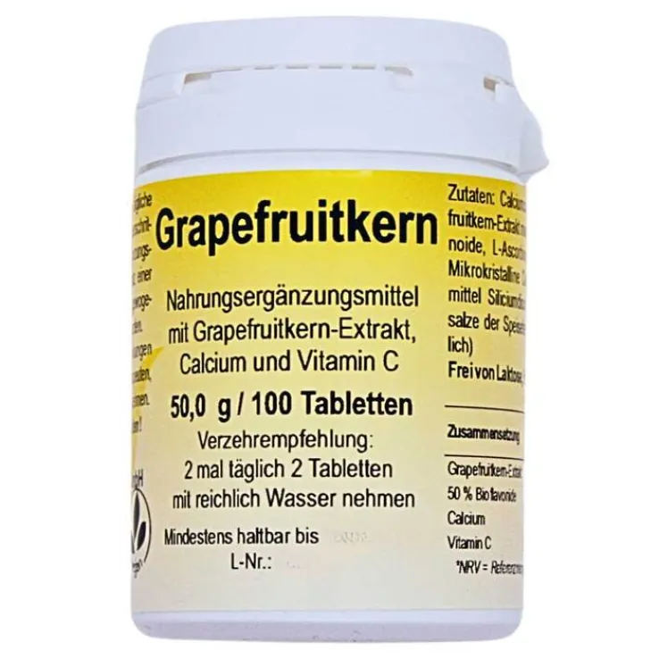 Grapefruit Kern Tabletten, 100 St