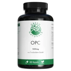 Green Naturals OPC 1000mg aus Traubenkern-Extr.Kps, 180 St
