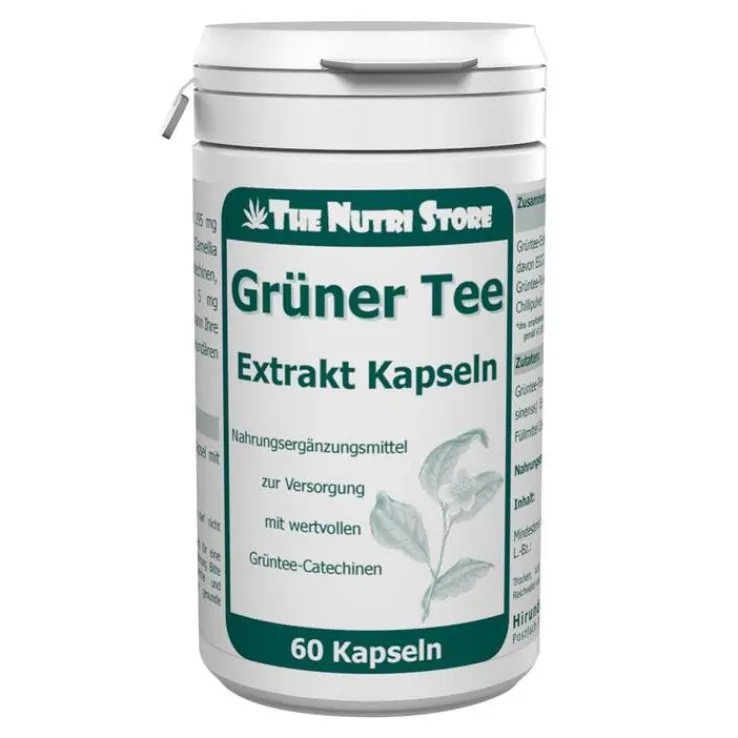 Grüner Tee Extrakt Kapseln, 60 St