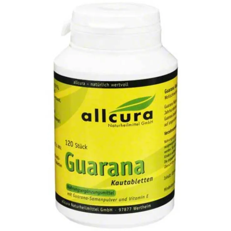Guarana Kautabletten, 120 St