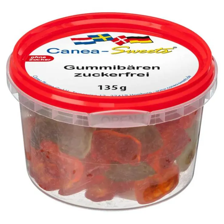 Gummibären zuckerfrei, 135 g