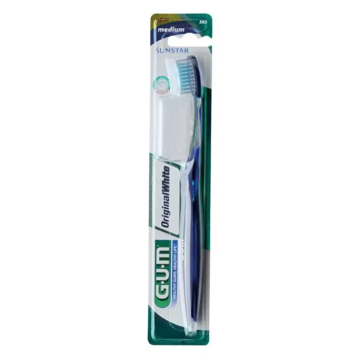 GUM Original White Zahnbürste medium, 1 St