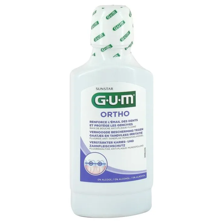 GUM Ortho Mundspülung, 300 ml