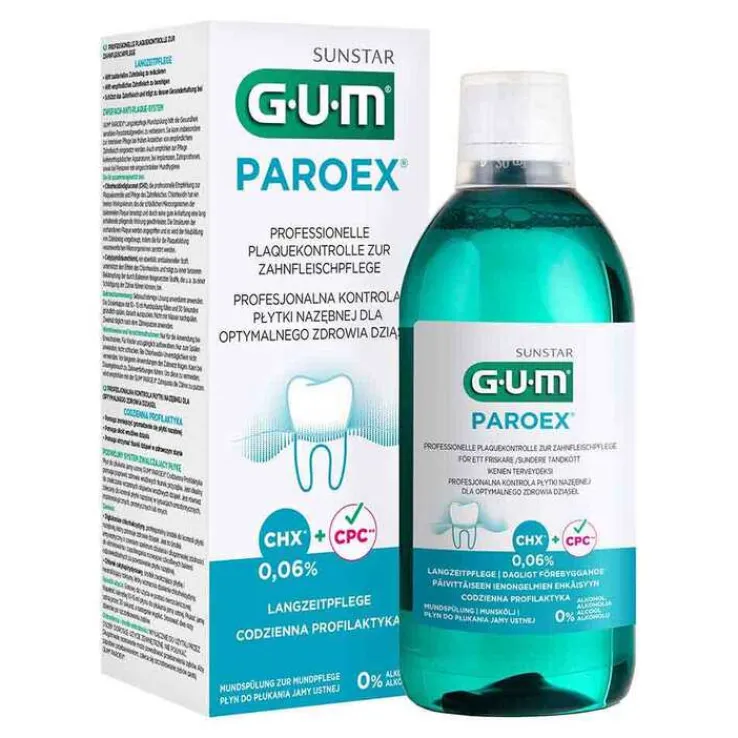 GUM Paroex 0,06% CHX Mundspülung, 500 ml