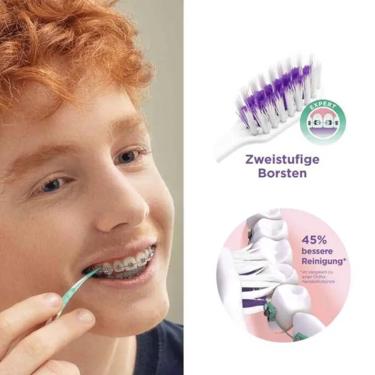 GUM Sonic Ortho Schallzahnbürste, 1 St