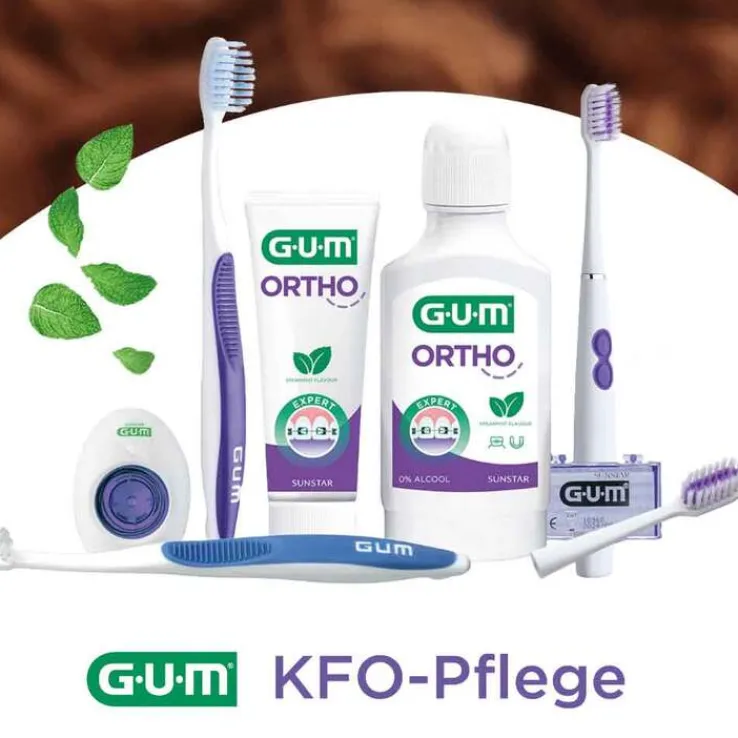 GUM Sonic Ortho Schallzahnbürste, 1 St