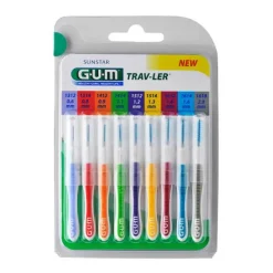 GUM Trav-Ler Sortiment Interdentalbürsten, 9 St