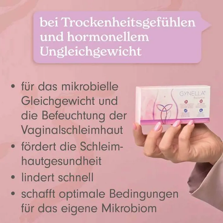 Gynella Balance Vaginalsuppositorien, 10 St