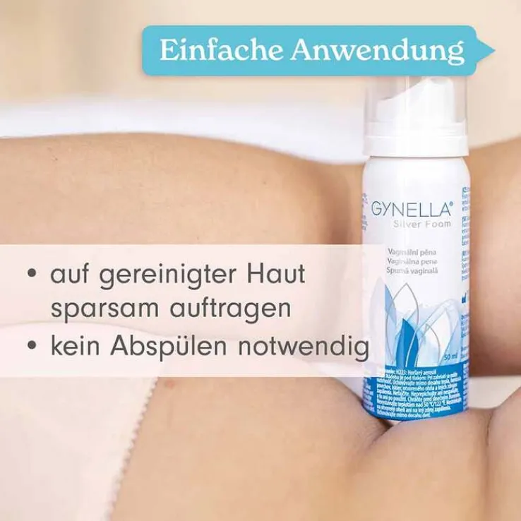 GYNELLA® Silver Foam Schaum, 50 ml