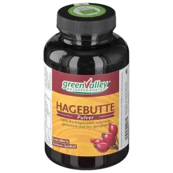 Hagebutten Pulver Bio greenvalley, 500 g