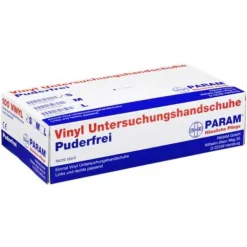 Handschuhe Einmal Vinyl puderfrei S, 100 St