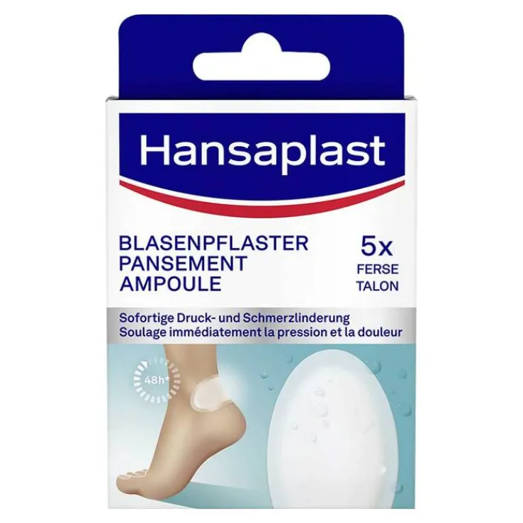 Hansaplast Blasen-Pflaster Ferse, 5 St