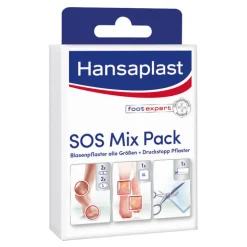 Hansaplast Blasenpflaster SOS Mix Pack, 6 St