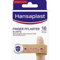 Hansaplast Elastic Finger Pflasterstrips, 16 St