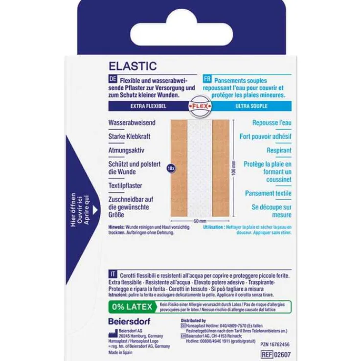 Hansaplast ELASTIC Pflaster 6 cm x 1 m, 1 St