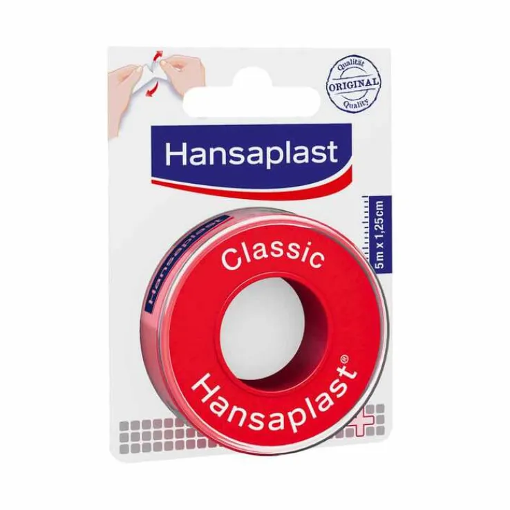 Hansaplast Fixierpflaster Classic 5mx1,25cm, 1 St