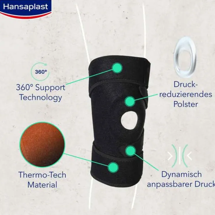 Hansaplast Knie-Bandage verstellbar, 1 St