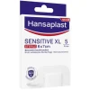 Hansaplast SENSITIVE XL Wundverband steril 6x7 cm, 5 St