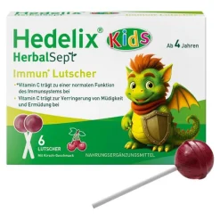 Hedelix Herbalsept Immun Lutscher Kids, 6 St