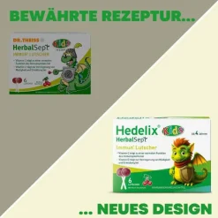 Hedelix Herbalsept Immun Lutscher Kids, 6 St
