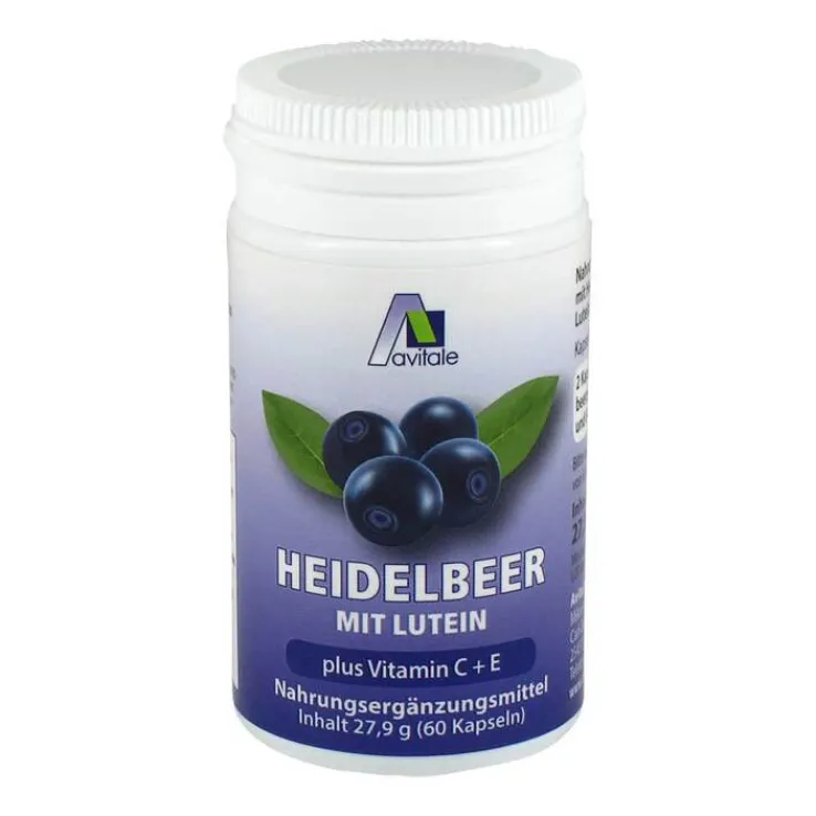 Heidelbeer Kapseln + Lutein, 60 St