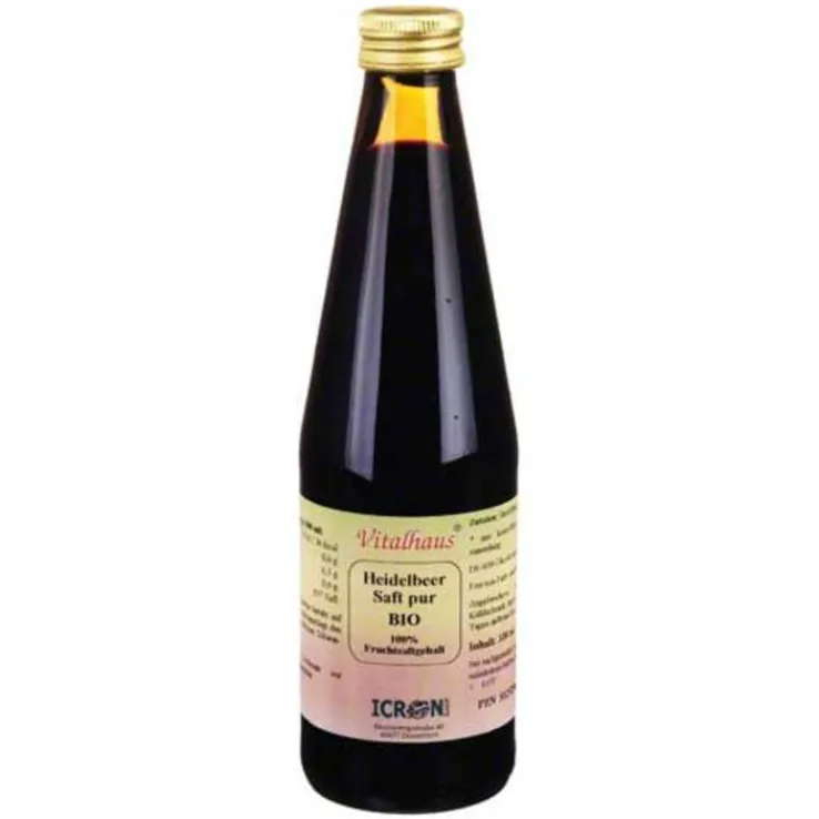Heidelbeer Saft Pur Bio Vita, 330 ml