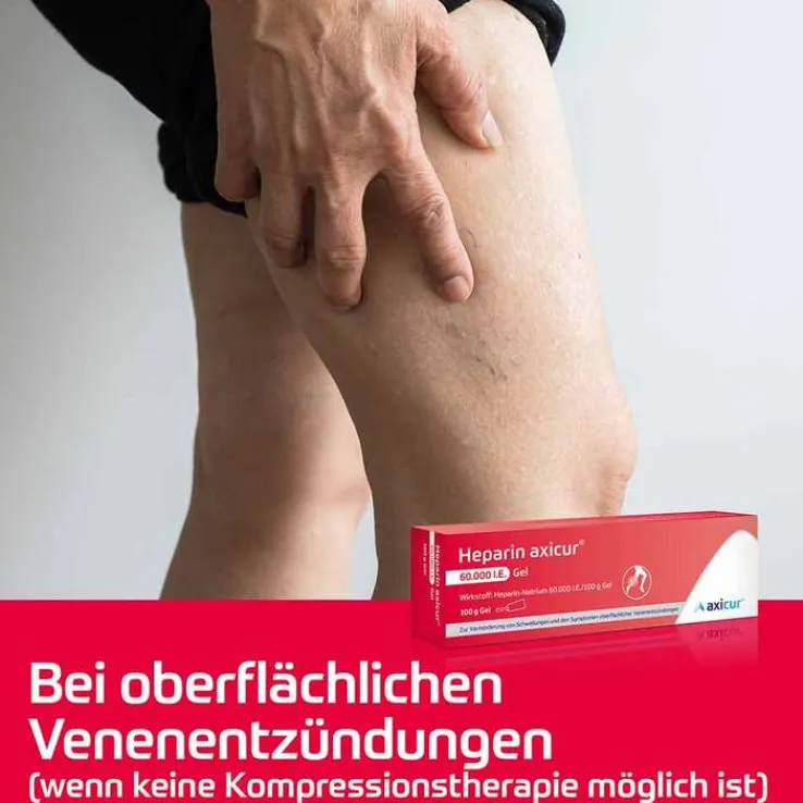 Heparin axicur® 60.000 I.E. Gel, 100 g