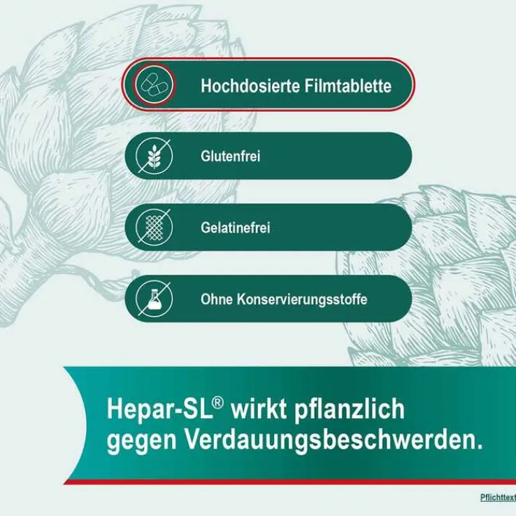 Hepar-SL® 640 mg Filmtabletten, 50 St