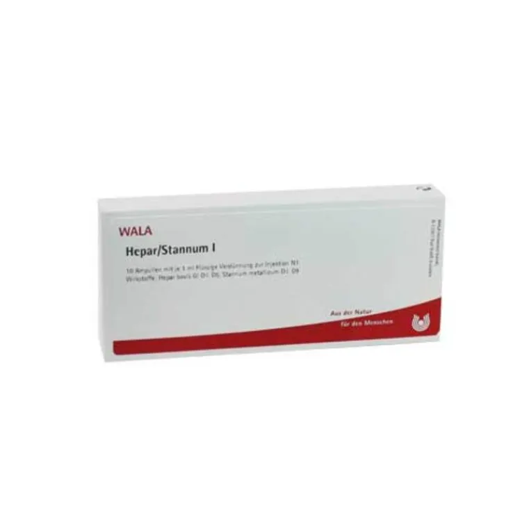 Hepar Stannum I Ampullen, 10X1 ml