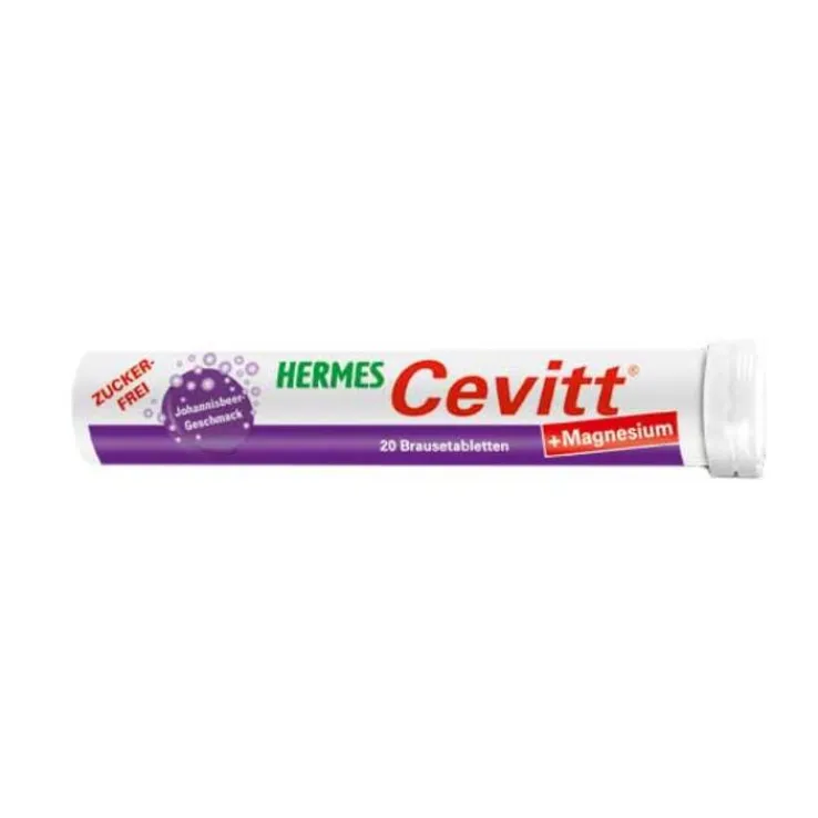 Hermes Cevitt + Magnesium Brausetabletten, 20 St