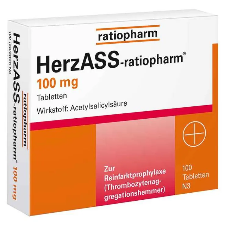 HerzASS-ratiopharm® 100 mg, 100 St