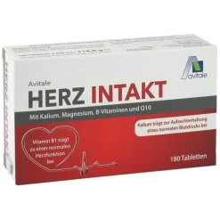 Herz Intakt mit Kalium + Magnesium + B-Vitamine Tabletten , 180 St