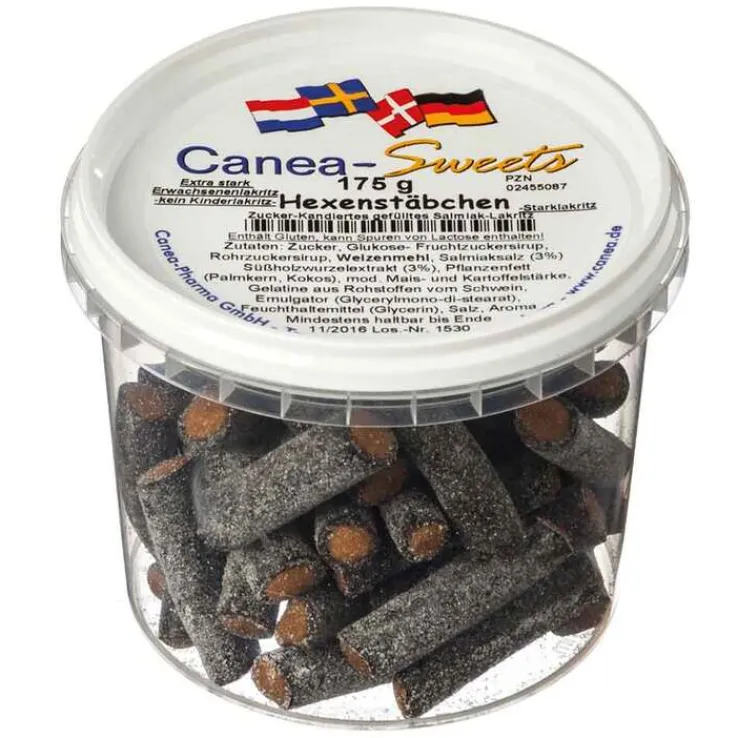 Hexenstäbchen Lakritz, 175 g