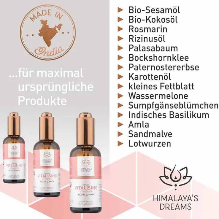 Himalayas Dreams Ayurveda Haaröl Bhringraj & Amla, 100 ml