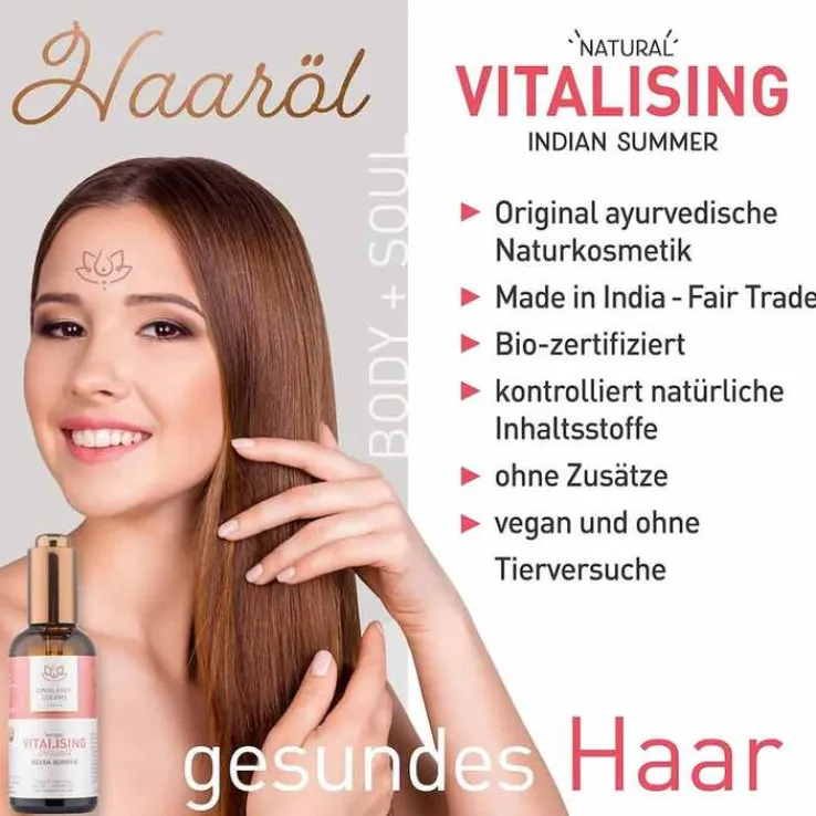 Himalayas Dreams Ayurveda Haaröl Bhringraj & Amla, 100 ml