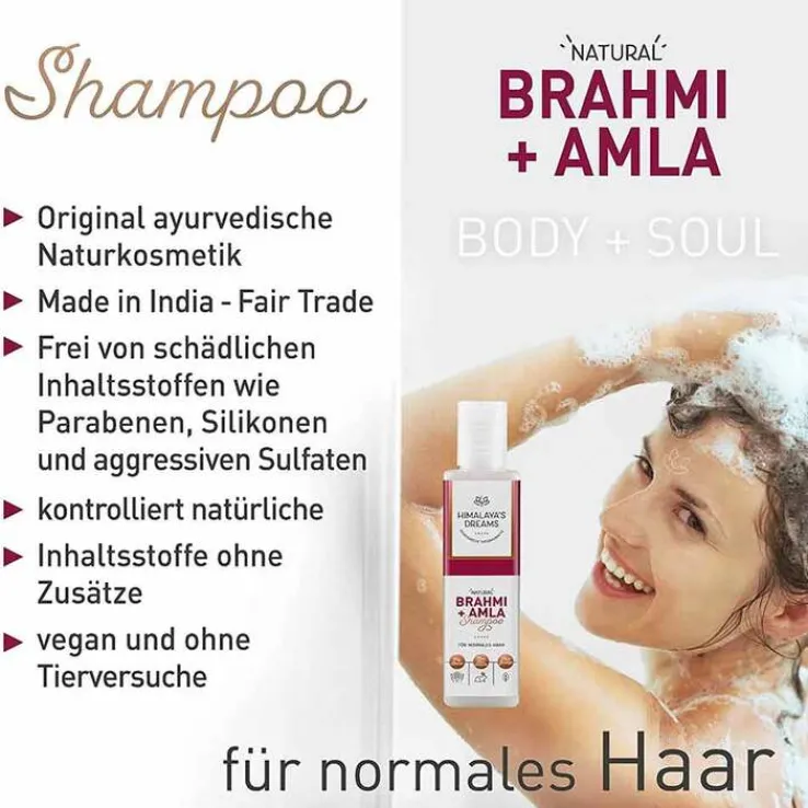 Himalayas Dreams Ayurveda Shampoo Brahmi & Amla, 200 ml