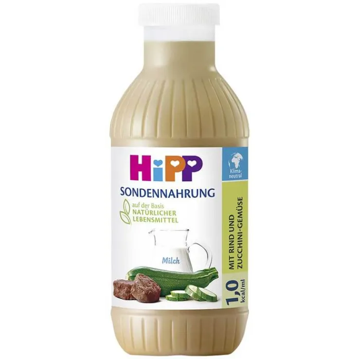 Hipp Sondennahrung Rind & Zucchini-Gemüse Kunststoff Fl, 500 ml