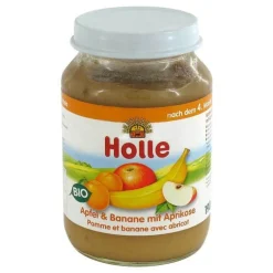 Holle Apfel & Banane mit Aprikose, 190 g