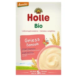 Holle Bio-Vollkrongetreidebrei Grieß, 250 g