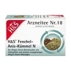 H&S Fenchel-Anis-Kümmel N Filterbeutel, 20X2.0 g