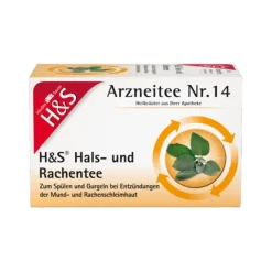 H&S Hals- und Rachentee Filterbeutel, 20X2.5 g