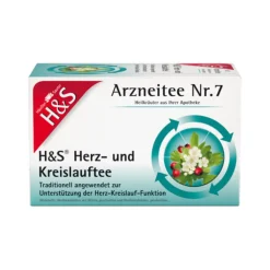 H&S Herz Kreislauf Tee Filterbeutel, 20X2.0 g