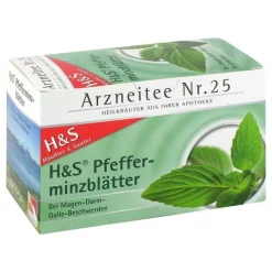 H&S Pfefferminztee Filterbeutel, 20X1.5 g