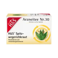 H&S Spitzwegerichkraut Filterbeutel, 20X1.5 g