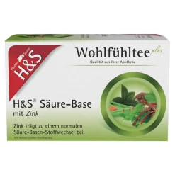 H&S Säure-Base mit Zink Filterbeutel, 20X2.0 g