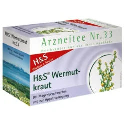 H&S Wermutkraut Filterbeutel, 20X1.5 g