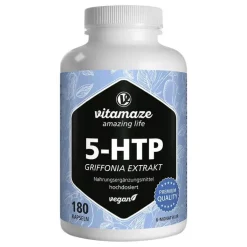 5-Htp 200 mg Griffonia Extrakt hochdos.vegan Kapseln , 180 St